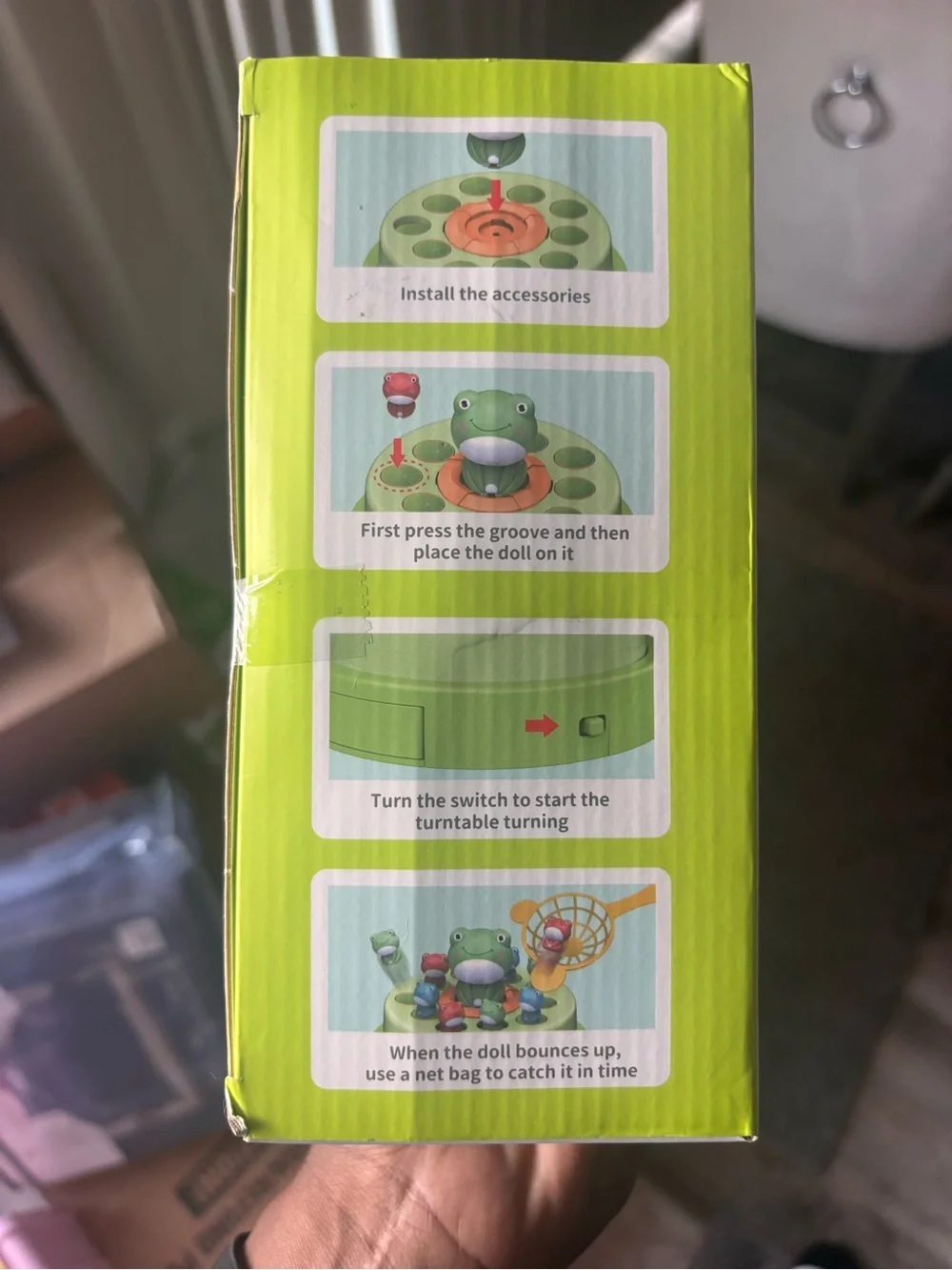 Frog Pop-Up Game - Kids toy